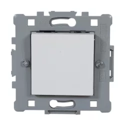 SPLENDOR EL0603 1 BUTTONS CROSS SWITCH FEHÉR