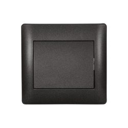 RHYME EGY PÓLUSÚ KAPCSOLÓ GRAFIT METÁL