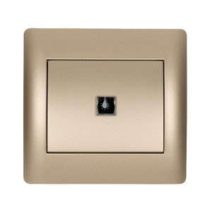 RHYME JELZŐFÉNYES NYOMÓGOMB PEZSGŐ METÁL