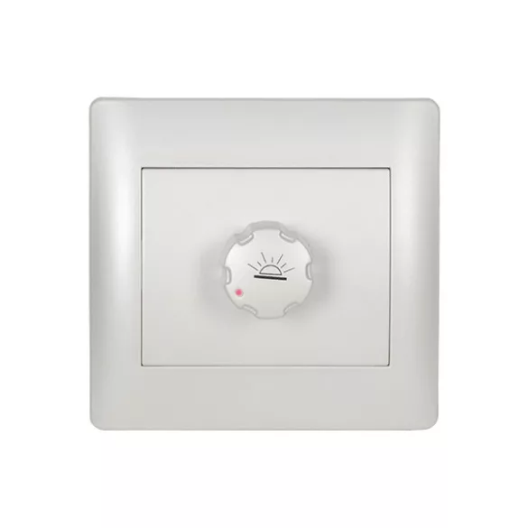 RHYME DIMMER KAPCSOLÓ FEHÉR METÁL