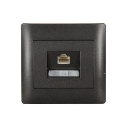 RHYME SZÁMÍTÓGÉP HÁLÓZATI ALJZAT (CAT6e) GRAFIT METÁL