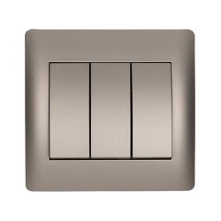 RHYME HÁRMAS CSILLÁRKAPCSOLÓ SZÜRKE METÁL