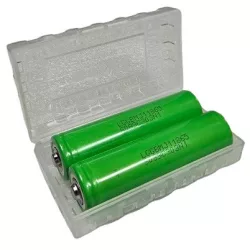   ** 18650-MJ1 Li-ion ipari akku, 3,6V, 3500 mAh,10A  KÚPOS ajándék TOKKAL