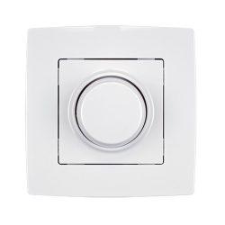 CITY DIMMER LED KAPCSOLÓ (3-300W) FEHÉR METÁL