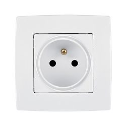 CITY FRANCIA TÍPUSÚ DUGALJ METAL FEHÉR