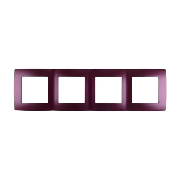 CITY NÉGYES KERET PANEL, BORDÓ METÁL