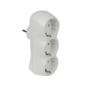 ADAPTER TRIPLA,FEHÉR 192209