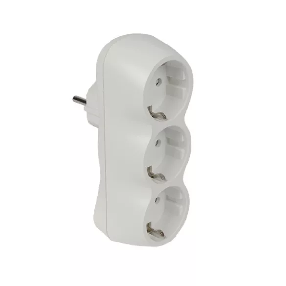 ADAPTER TRIPLA,FEHÉR 192209