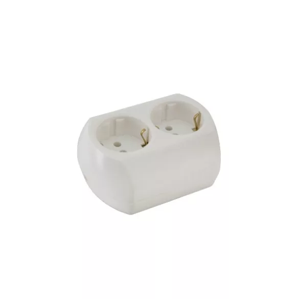 DUPLA ELOSZTÓ M FEHÉR