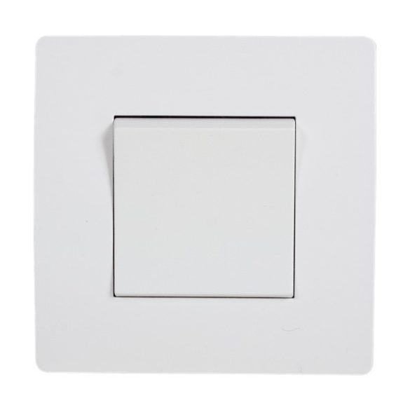 EL BASIC TG115 1 BUTTON CROSS WAY SWITCH WHITE-OLD