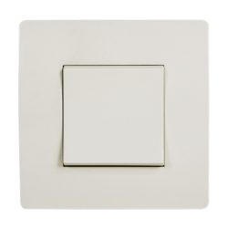 EL BASIC TG115 1 BUTTON CROSS WAY SWITCH CREAM-OLD
