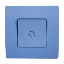 EL BASIC TG112 DOORBELL SWITCH BLUE-OLD