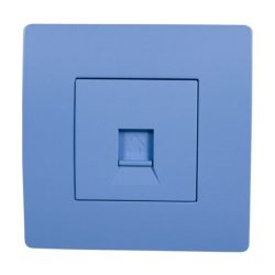 EL BASIC TZ112 COMPUTER LINE SOCKET BLUE-OLD