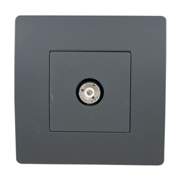 EL BASIC TZ111 TV ANTENNA SOCKET GRAPHITE-OLD