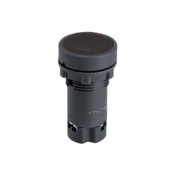 ELMARK NYOMÓGOMB EL-EA25 1NO+1NC FEKETE