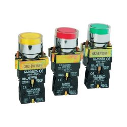 BEÉPÍTHETŐ NYOMÓGOMB BW 3471 24V PIROS