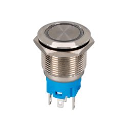   BEÉPÍTHETŐ NYOMÓGOMB INDIKÁTORRAL EL-2211DZG 1NO+1NC IP65 ZÖLD