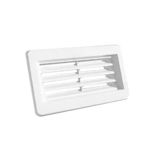 EL02-519 PVC END GRILL FOR FLAT DUCTS 220x55MM