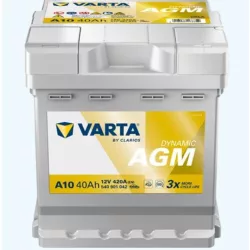 Varta AGM 40Ah 420A Jobb+ Akkumulátor (540901042K262)