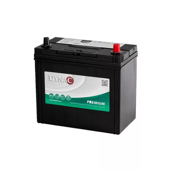 Dynac Premium 45Ah 350A Jobb+ Akkumulátor (54584)