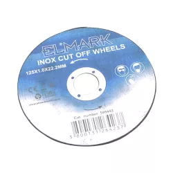 INOX CUT OFF WHEELS 125X22.2X1.0mm