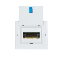 FÉM ELOSZTÓDOBOZ- 1 FÁZIS 8 UTAS