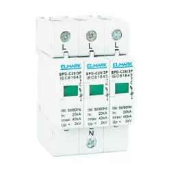 TÚLFESZÜLTSÉG LEVEZETŐ-C10/3P 10kA