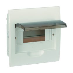 PLASTIC DISTRIBUTION 6 WAY BOX BUILT-IN MOUNTING