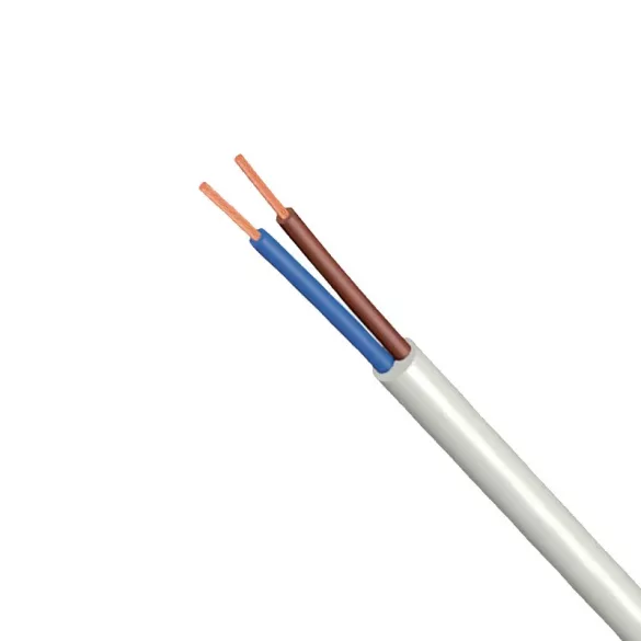ELEKTROMOS KÁBEL H03VV-F 2X0.5MM2 0.3kV ROUND