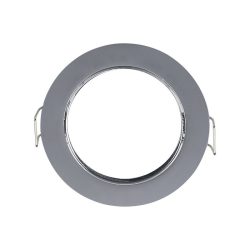   SPOT LÁMPATEST D80mm, KEREK, NIKKEL SZATÉN, ROZSDAMENTES ACÉL 89156