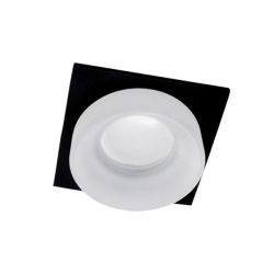   SA-045/1 SPOT LÁMPATEST 1XGU5.3 NÉGYZET FEKETE/FEHÉR 92045S1/BLFR