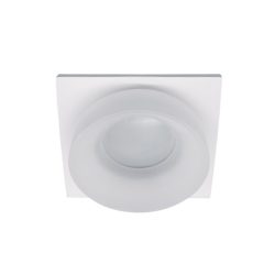   SA-045/1 SPOT LÁMPATEST 1XGU5.3 NÉGYZET FEHÉR/FEHÉR 92045S1/WHFR