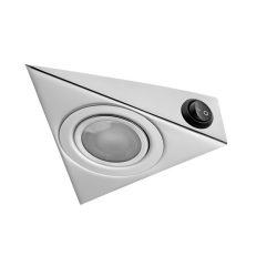   SIM-255K KABIN SPOTVILÁGÍTÁS KRÓM 12V JC HALOGÉN LÁMPÁHOZ 92255K/CH