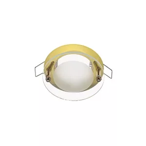 SA-702 SPOTVILÁGÍTÁS ALUÖNTVÉNY TEST ARANY  12V MR16 LÁMPÁHOZ 92702/G