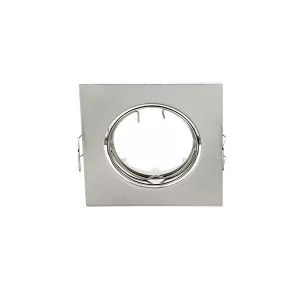 SA-910 SPOTVILÁGÍTÁS ALUÖNTVÉNY TEST SZATÉN NIKKEL  12V MR16 LÁMPÁHOZ