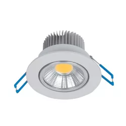   LSLCOB LEDES SPOTLÁMPATEST 5W 2700K-3000K 230V FEHÉR 92LSLC527/WH