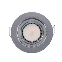   LEDES FÉM KEREK SPOTVILÁGÍTÁS PAR 16 5.5W 4000-4300K SZATÉN NIKKEL 92R105WH/SN