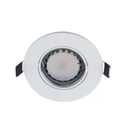   LEDES MŰANYAG KEREK SPOTVILÁGÍTÁS PAR 16 5.5W 2700-3000K FEHÉR 92R105WW/W