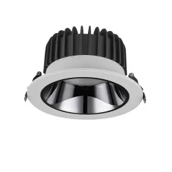 LED DOWNLIGH TS2440 24W, 240V, 4000K, 60°, IP44, FEHÉR+ EMERGENCY KIT