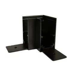 L-CONNECTOR FOR MAGNETIC TRACK RAIL SURFACE MOUNT