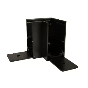 L-CONNECTOR FOR MAGNETIC TRACK RAIL SURFACE MOUNT