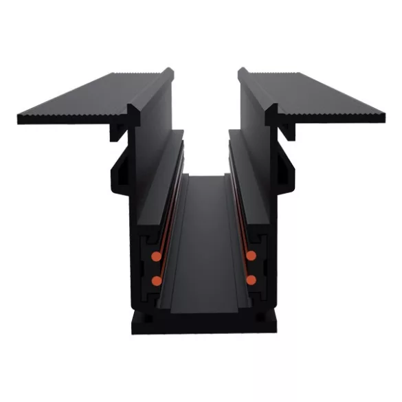 PROFIL MÁGNESES SÍNRENDSZERŰ VILÁGÍTÁSHOZ, 4 PÓLUSÚ, SÜLLYESZTETT SZERELÉSŰ, 1m