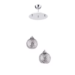 11282 ANDREA FÜGGŐ 2XE27 KRÓM