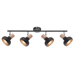 ADDY SPOT 4XE14 FEKETE/FA