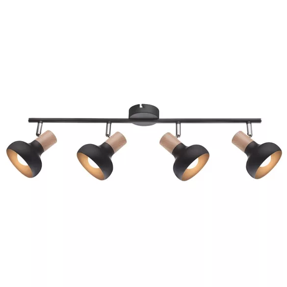 ADDY SPOT 4XE14 FEKETE/FA