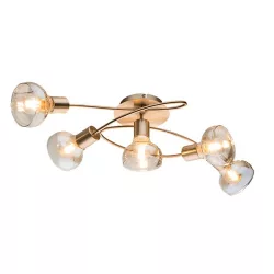 ADDY MENNYEZETI LÁMPA 5XE14 ARANY