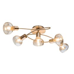 ADDY MENNYEZETI LÁMPA 5XE14 ARANY