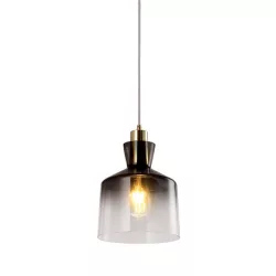 ALMA FÜGGESZTÉK 1XE27 SZÜRKE/ARANY