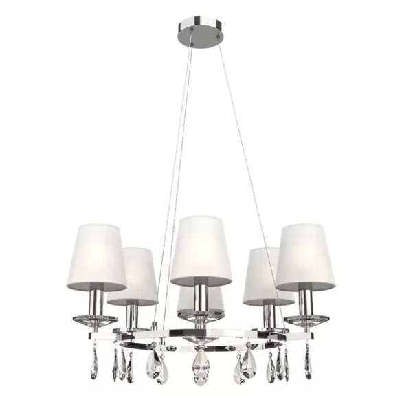 BARBARA CSILLÁR 6XE14 FEHÉR/KRÓM