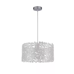 CHESTER FÜGGESZTÉK 1XE27 FEHÉR